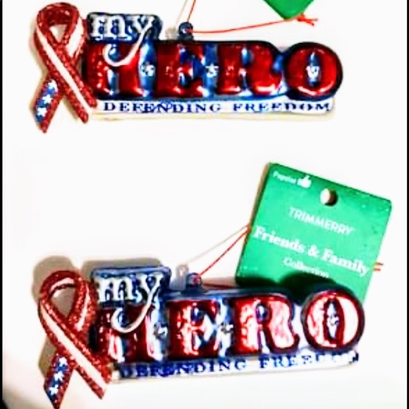 My Hero Defending Freedom Ornament - Picture 4 of 5